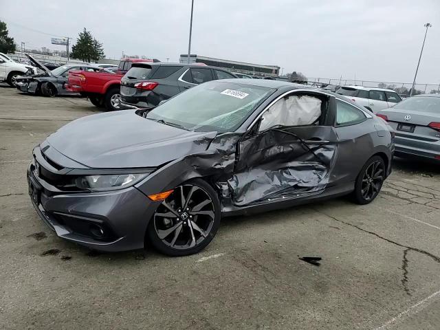 2020 Honda Civic VIN 2HGFC4B89LH302139 Copart auction photo, all over damage thumbnail 11
