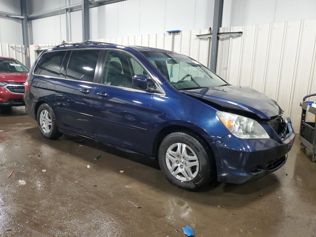 2006 Honda Odyssey VIN 5FNRL38656B047690 Copart auction photo, front end damage thumbnail 4