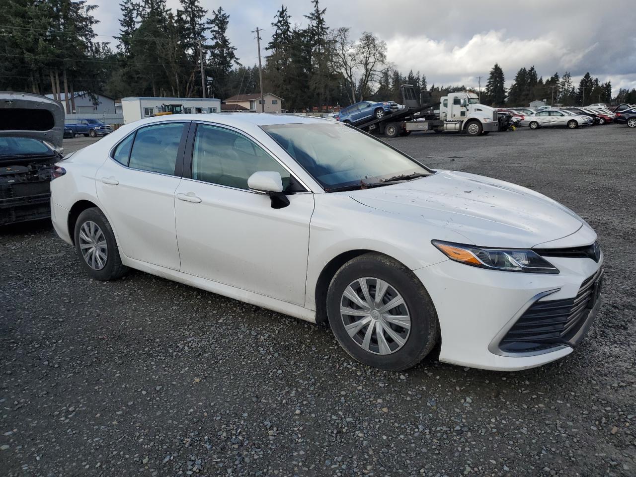 2022 Toyota Camry VIN 4T1C31AKXNU572702 Copart auction photo, all over damage thumbnail 4
