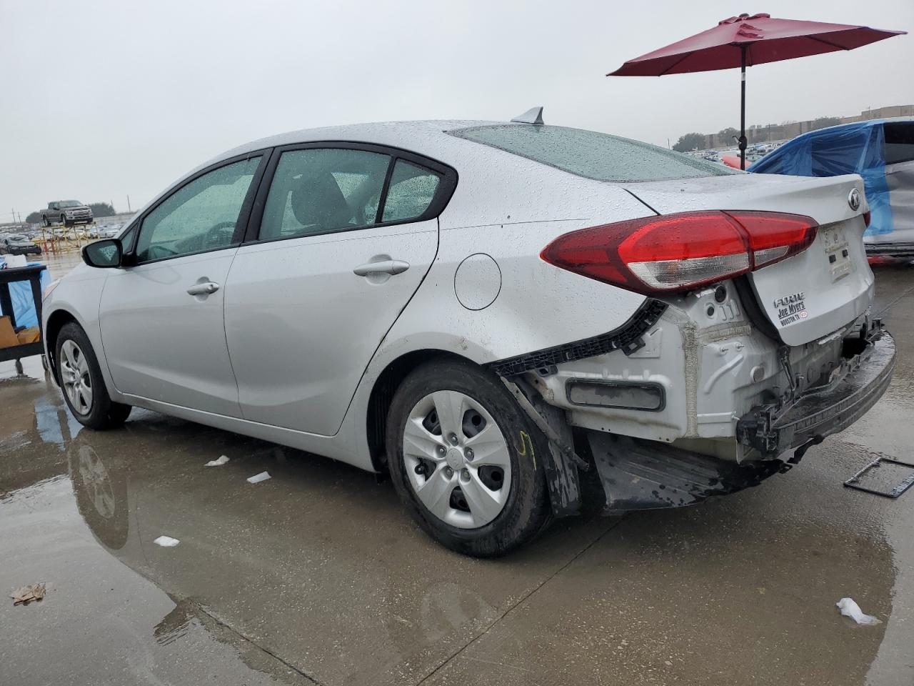 2017 KIA Forte VIN 3KPFK4A78HE142557 Copart auction photo, rear end / front end damage thumbnail 2