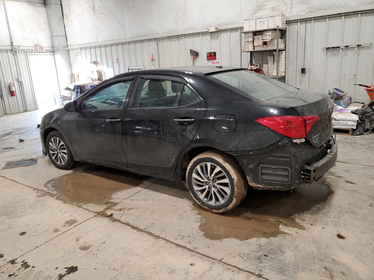 2017 Toyota Corolla VIN 2T1BURHE8HC867553 Copart auction photo, front end / rear end damage thumbnail 2