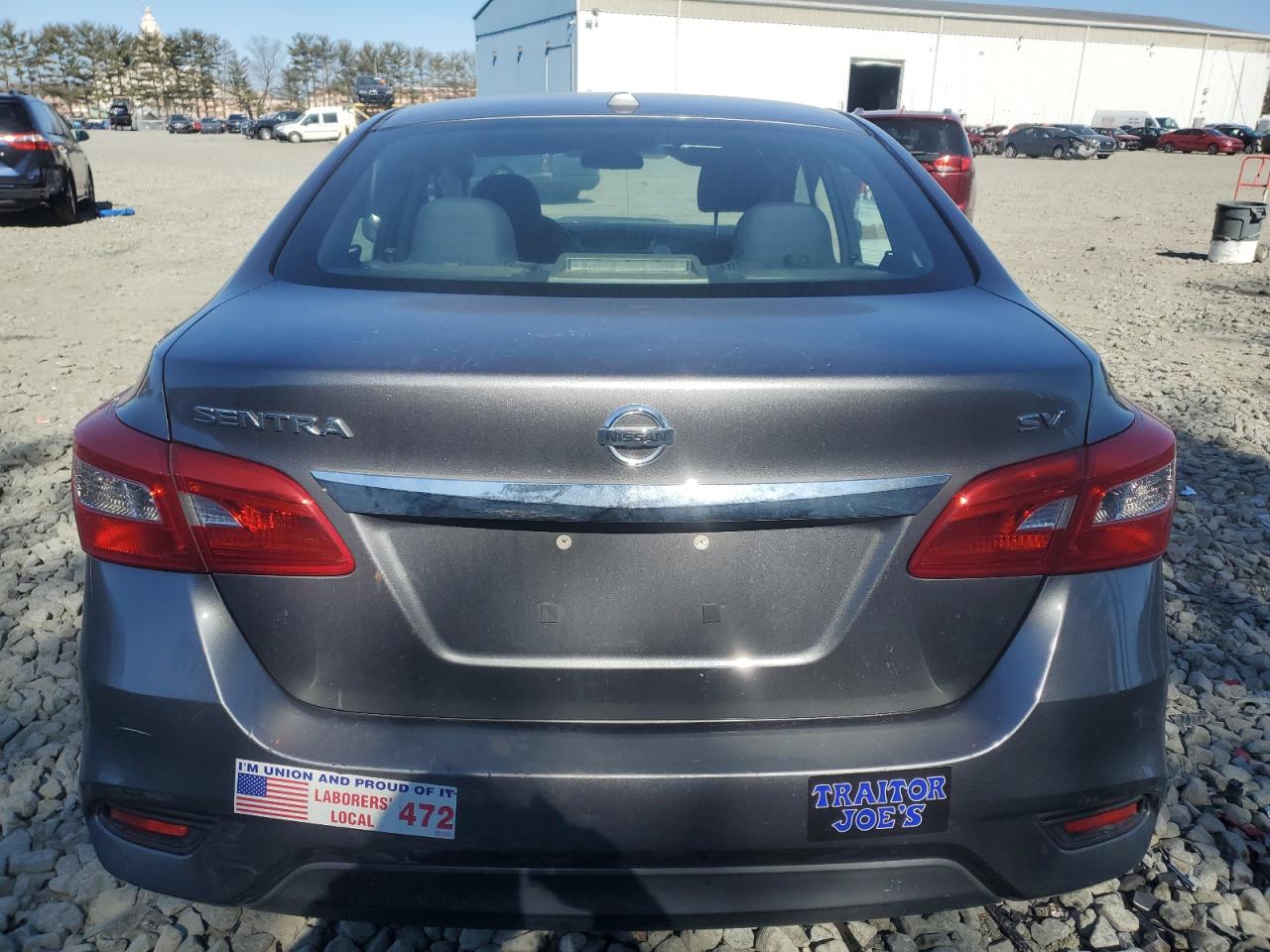 2017 Nissan Sentra VIN 3N1AB7AP7HL659973 Copart auction photo, front end damage thumbnail 6