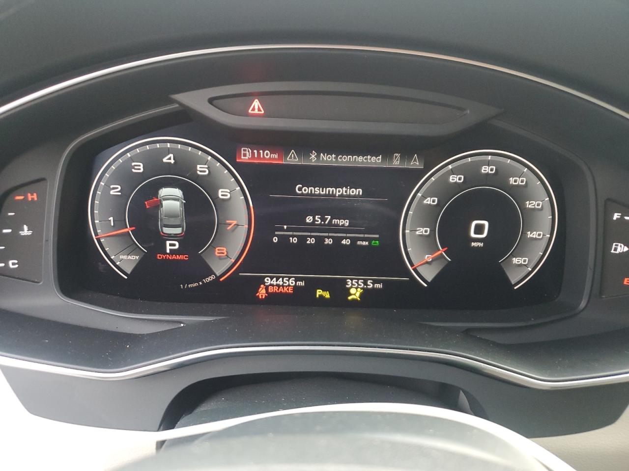 2019 Audi A6 VIN WAUL2BF20KN056213 Copart auction photo, all over damage thumbnail 9