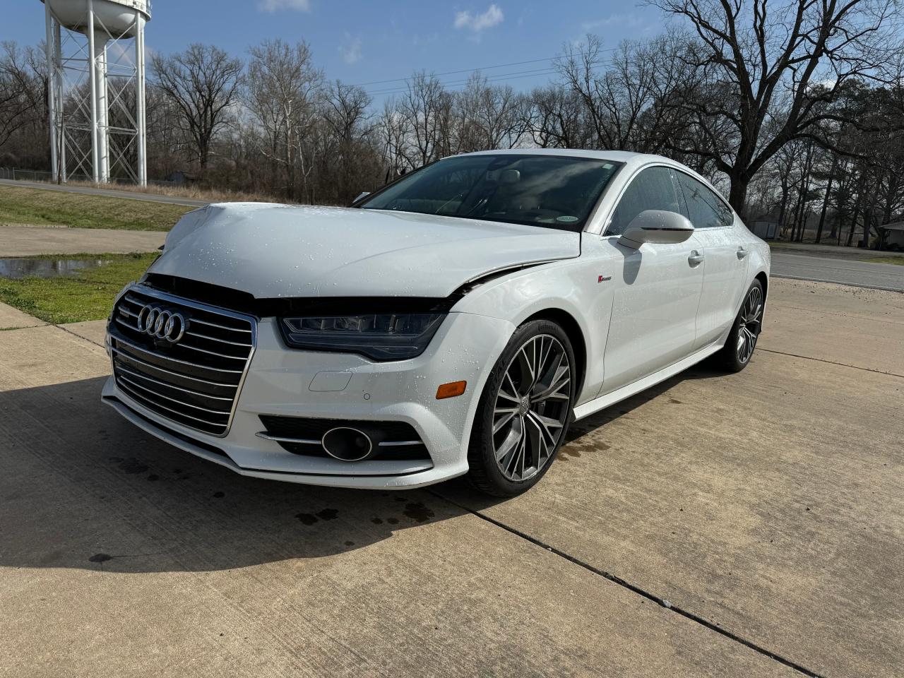 2017 Audi A7 VIN WAU22AFC3HN120641 Copart auction photo, front end / normal wear damage thumbnail 2