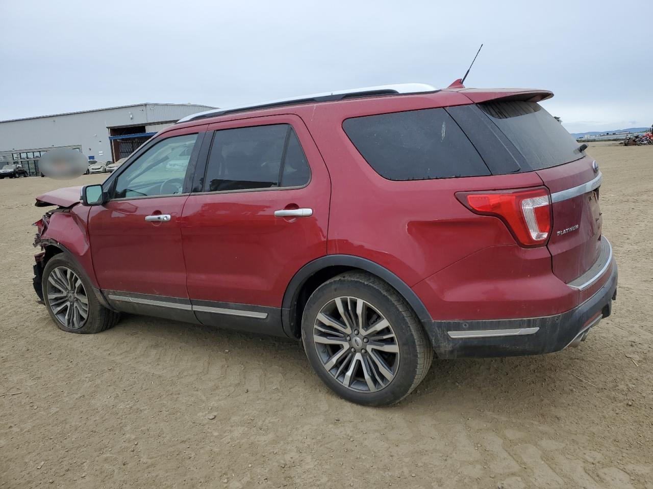 2018 Ford Explorer VIN 1FM5K8HT1JGC57041 Copart auction photo, front end damage thumbnail 2