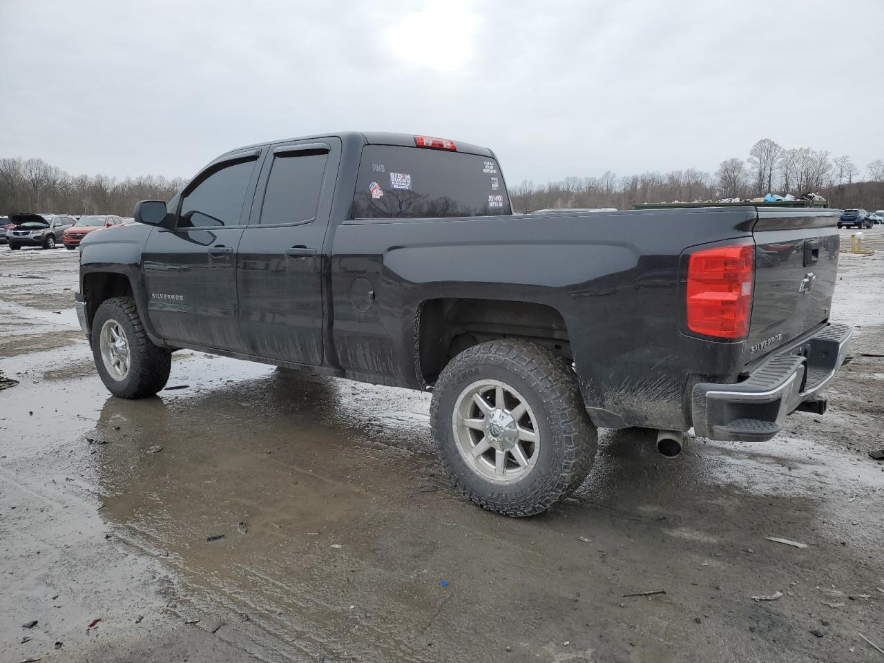 2014 Chevrolet Silverado VIN 1GCVKREC9EZ310173 Copart auction photo, side / rear end damage thumbnail 2