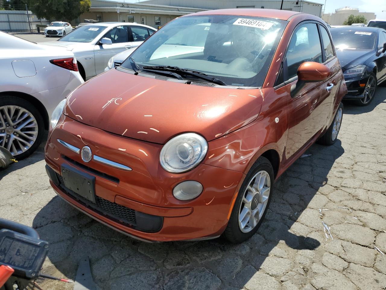 2013 Fiat 500 VIN 3C3CFFAR1DT545987