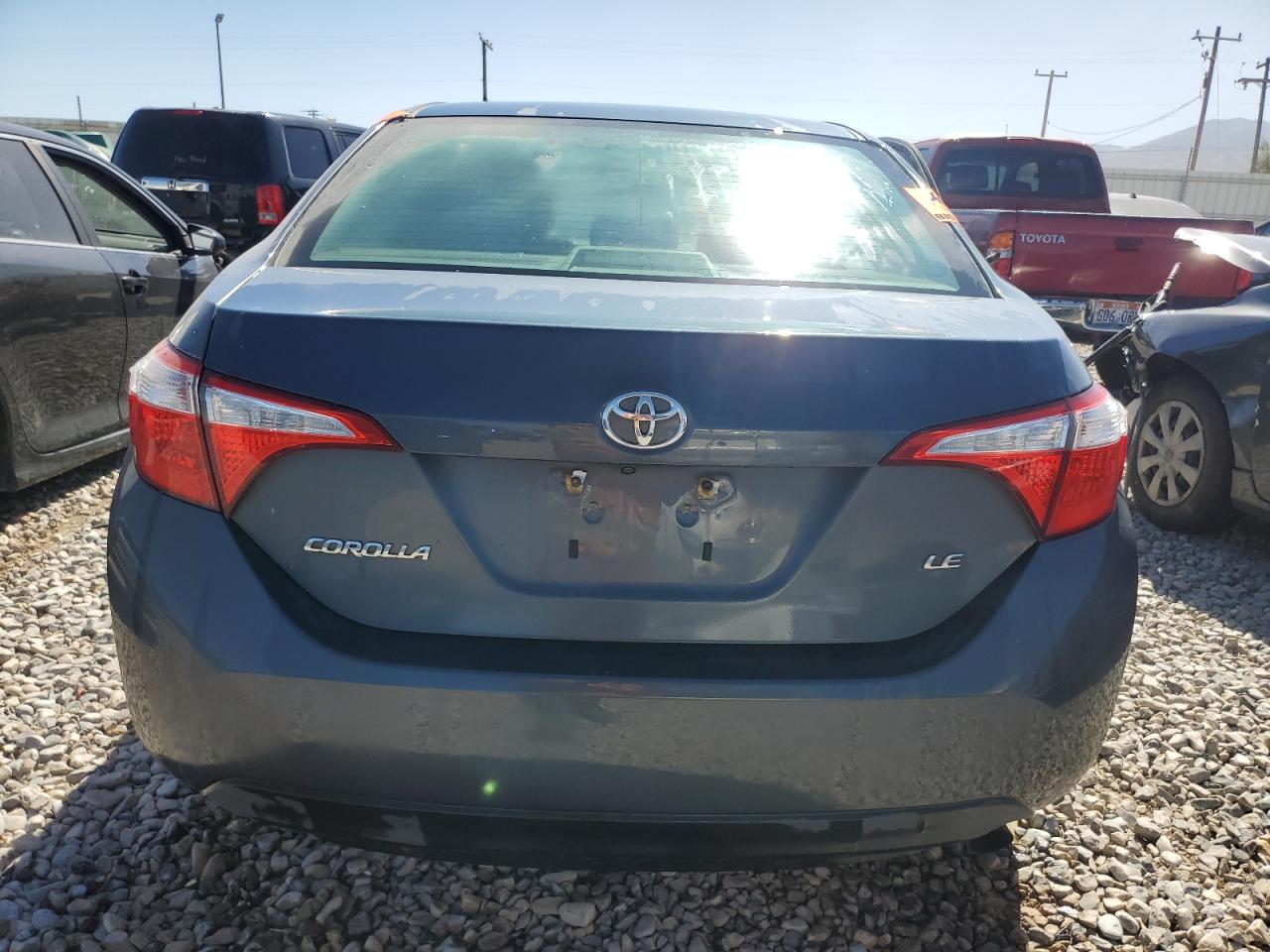 2016 Toyota Corolla VIN 2T1BURHE8GC662278 Copart auction photo, side damage thumbnail 6