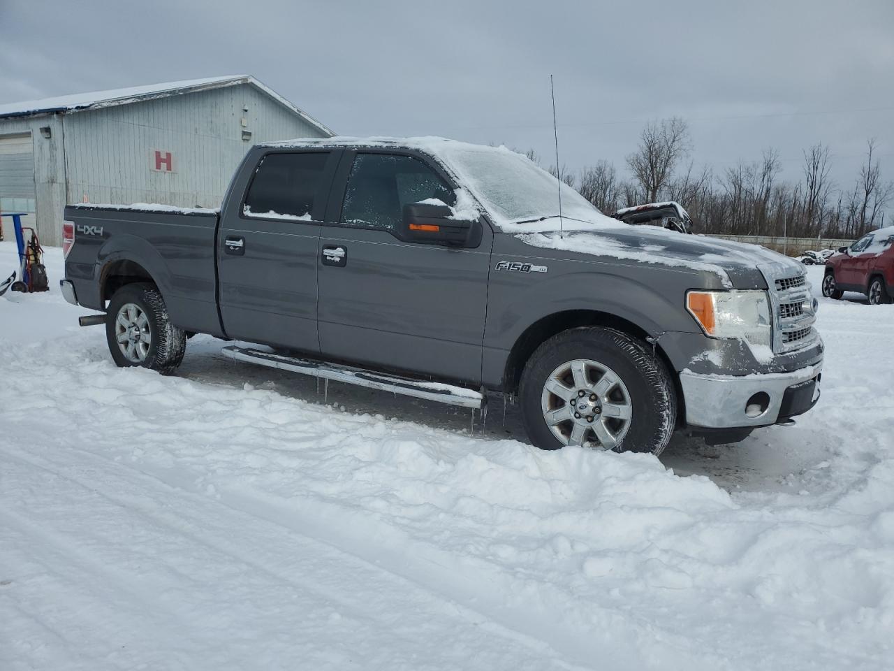 2013 Ford F-150 VIN 1FTFW1EF8DKE55085 Copart auction photo, front end / side damage thumbnail 4