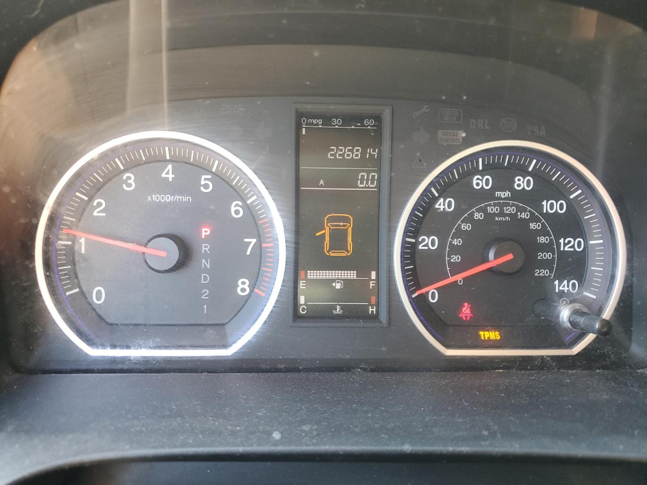 2009 Honda CR-V VIN 5J6RE38389L013660 Copart auction photo, minor dent/scratches damage thumbnail 9