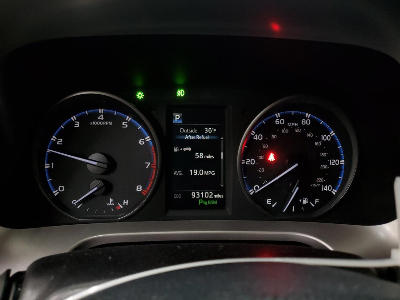 2018 Toyota RAV 4 VIN JTMRFREV7JJ204188 Copart auction photo, side damage thumbnail 9