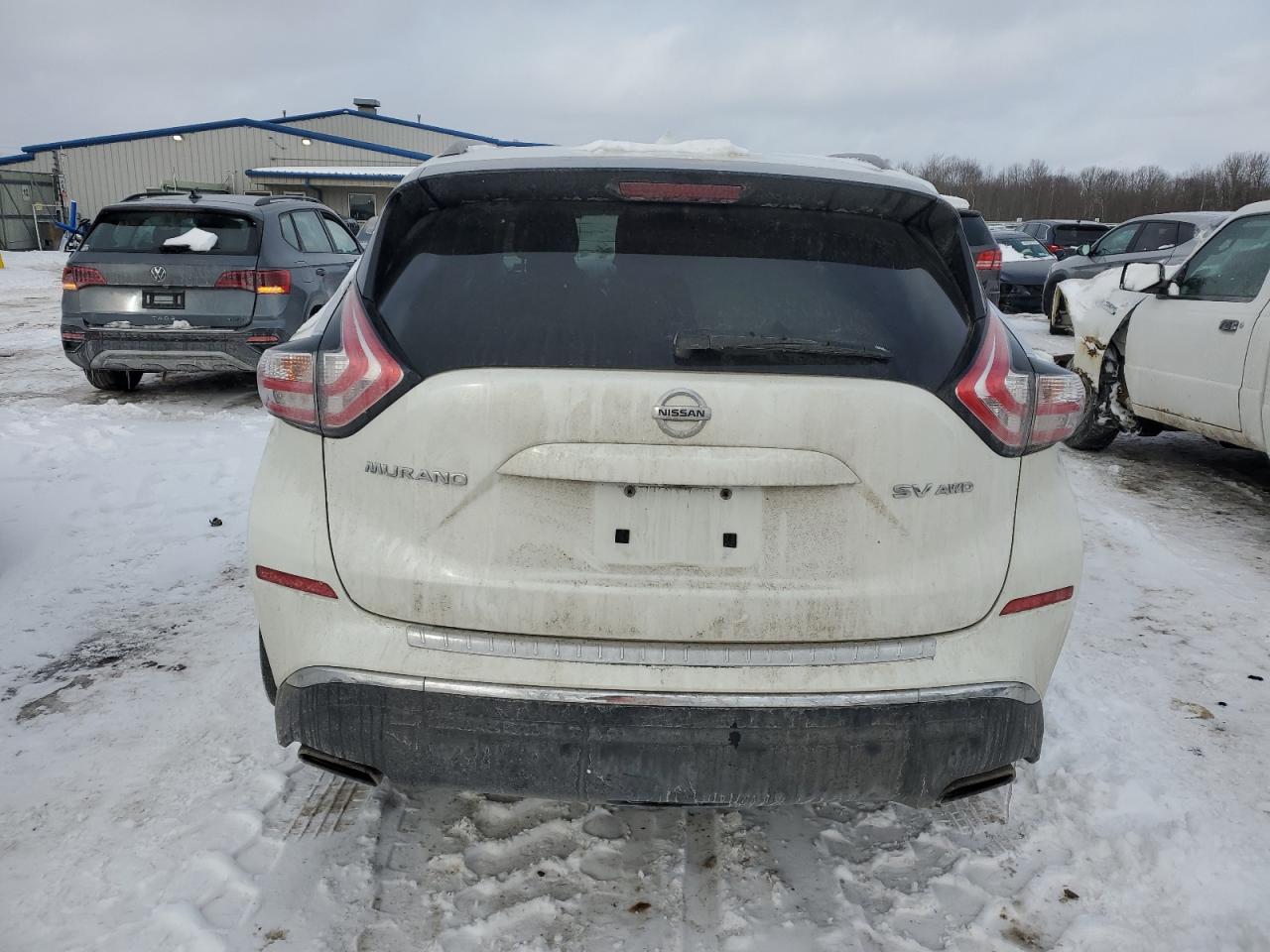 2015 Nissan Murano VIN 5N1AZ2MH5FN232381 Copart auction photo, front end damage thumbnail 6