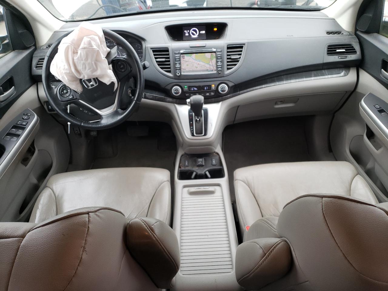 2013 Honda CR-V VIN 2HKRM4H71DH686787 Copart auction photo, front end damage thumbnail 8
