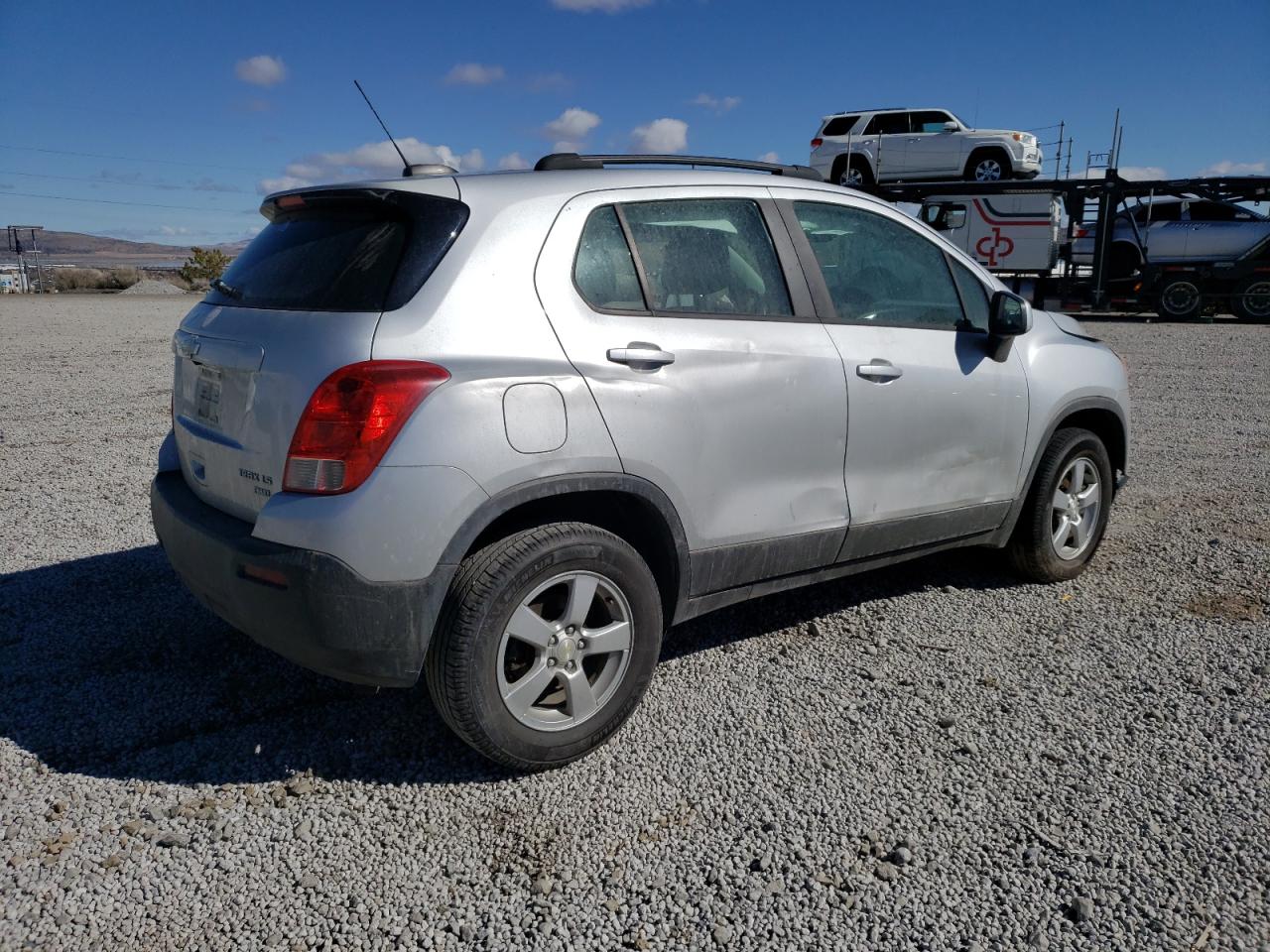 2015 Chevrolet Trax VIN KL7CJPSB8FB135299 Copart auction photo, front end damage thumbnail 3