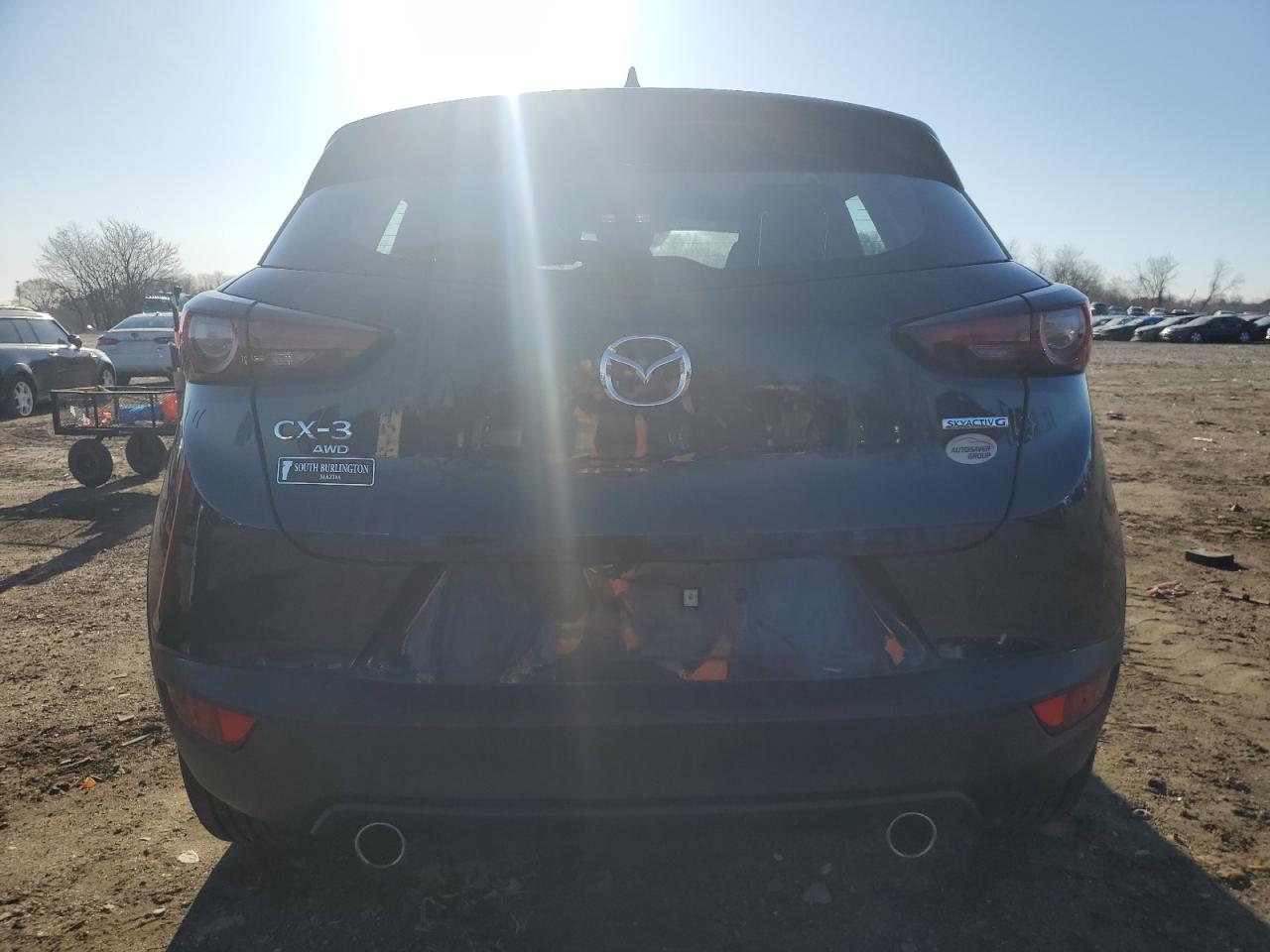 2021 Mazda CX-3 VIN JM1DKFB73M1516569 Copart auction photo, front end damage thumbnail 6