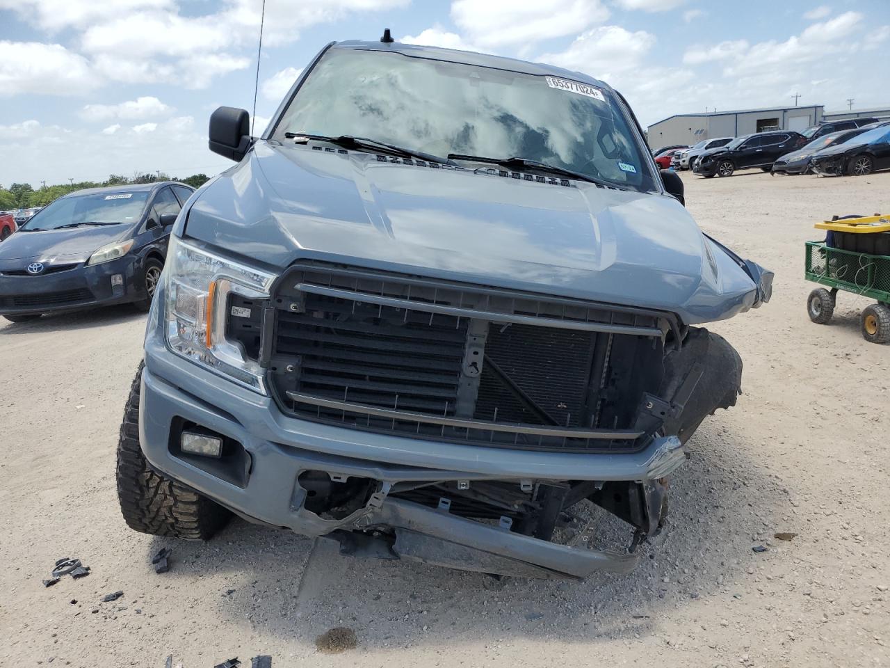 2019 Ford F-150 VIN 1FTEW1E45KFA13915 Copart auction photo, all over / undercarriage damage thumbnail 5