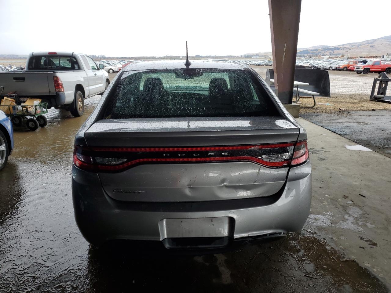 2015 Dodge Dart VIN 1C3CDFAA8FD352549 Copart auction photo, front end / rear end damage thumbnail 6