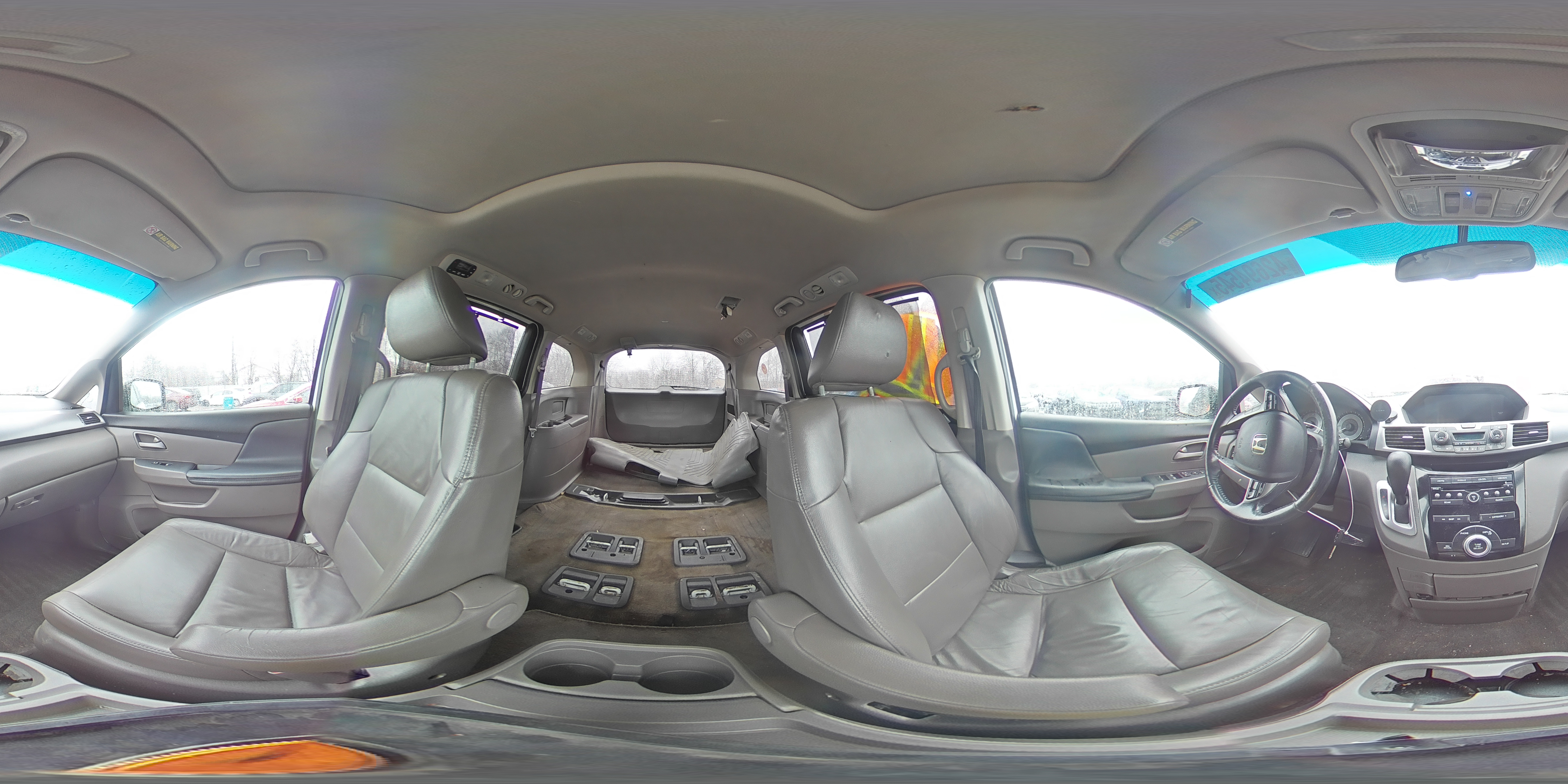 2012 Honda Odyssey VIN 5FNRL5H69CB034528 Copart auction photo, side / front end damage thumbnail 13