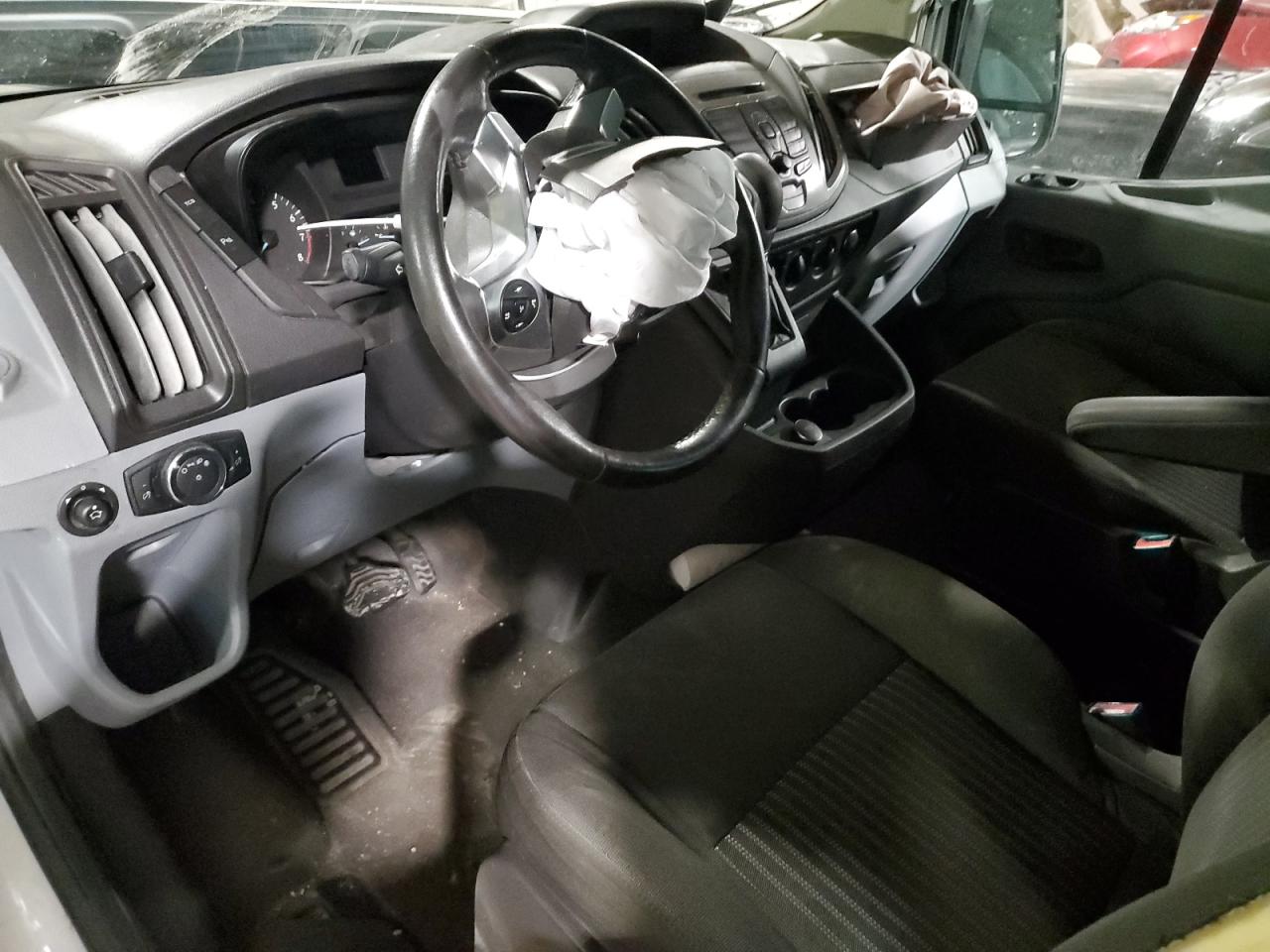 2017 Ford Transit VIN 1FBZX2YM2HKB16956 Copart auction photo, side / front end damage thumbnail 8