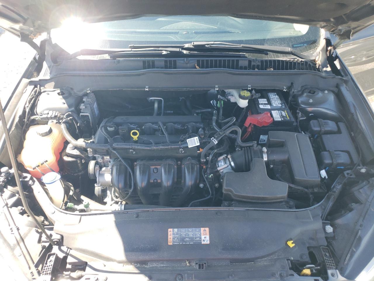 2018 Ford Fusion VIN 3FA6P0H7XJR179193 Copart auction photo, side / rear end damage thumbnail 11