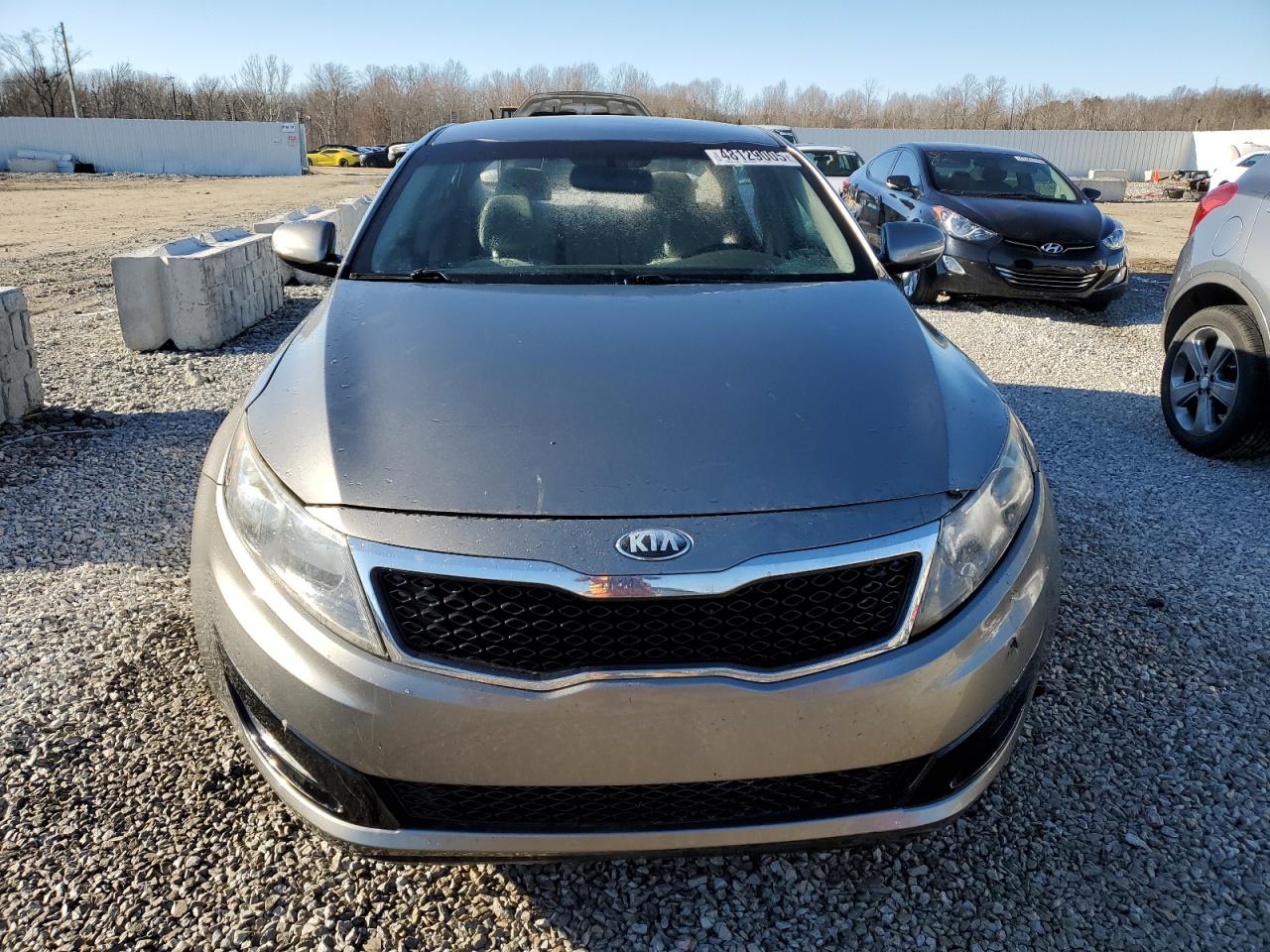 2013 KIA Optima VIN 5XXGM4A76DG244326 Copart auction photo, rear end / front end damage thumbnail 5