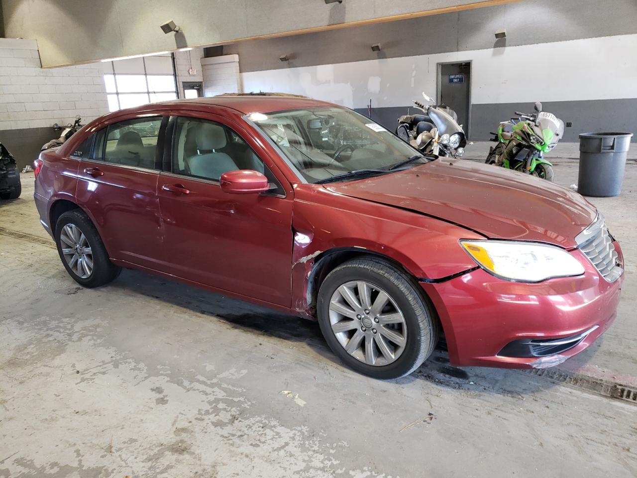 2013 Chrysler 200 VIN 1C3CCBBB6DN545339 Copart auction photo, all over / undercarriage damage thumbnail 4