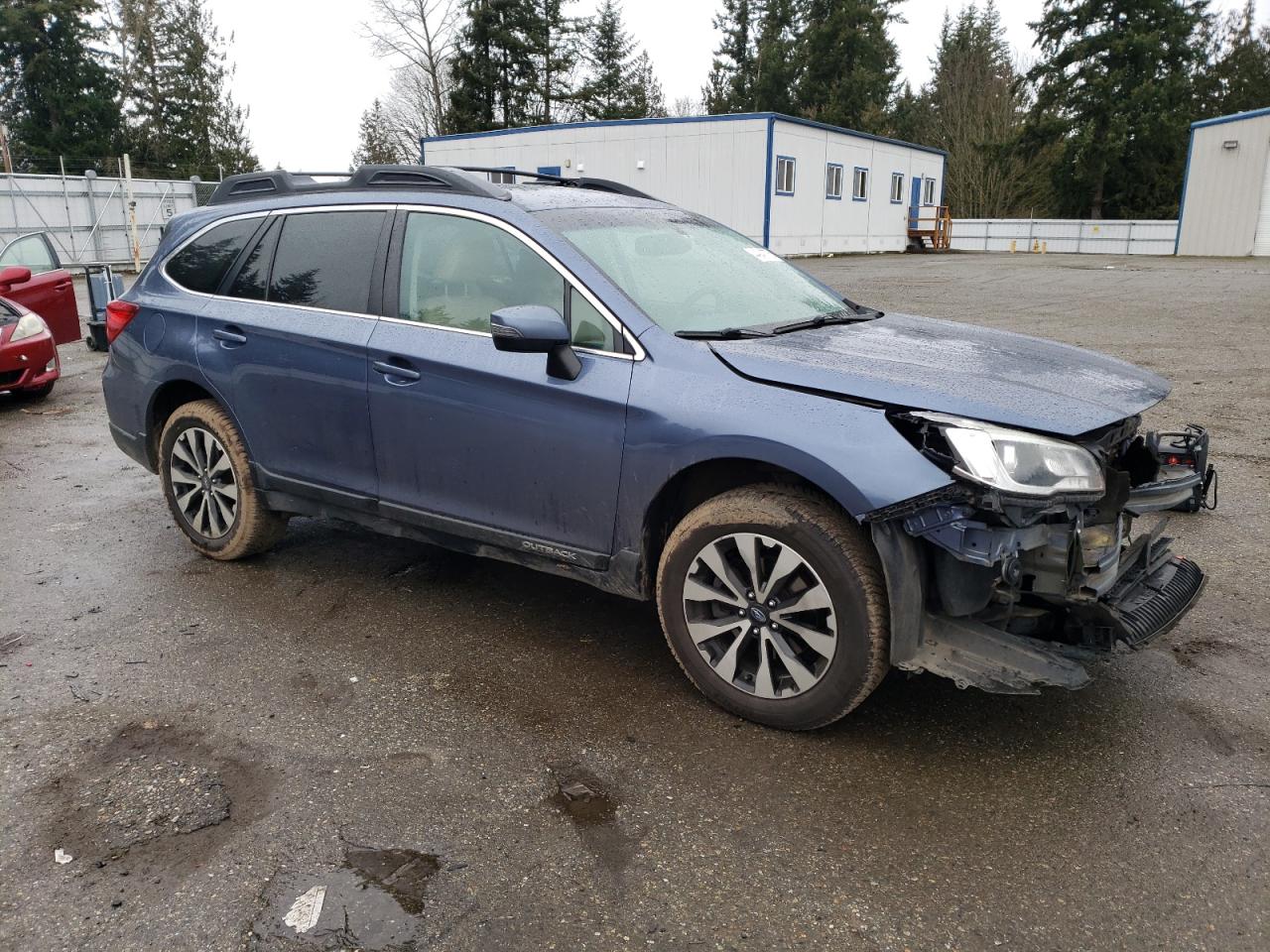 2017 Subaru Outback VIN 4S4BSAKC1H3263992 Copart auction photo, front end damage thumbnail 4