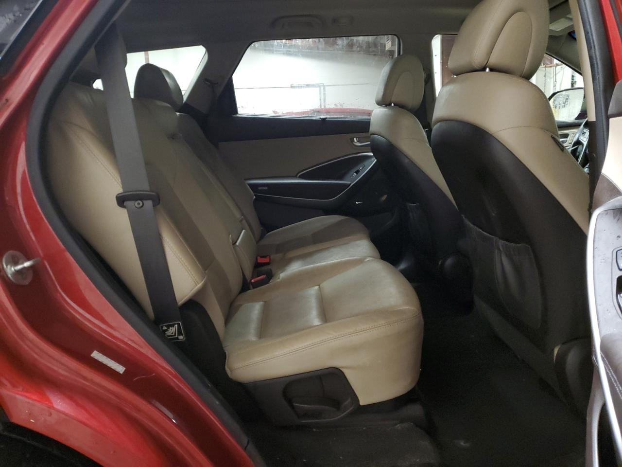 2017 Hyundai Santa Fe VIN KM8SRDHF7HU183220 Copart auction photo, front end / side damage thumbnail 11