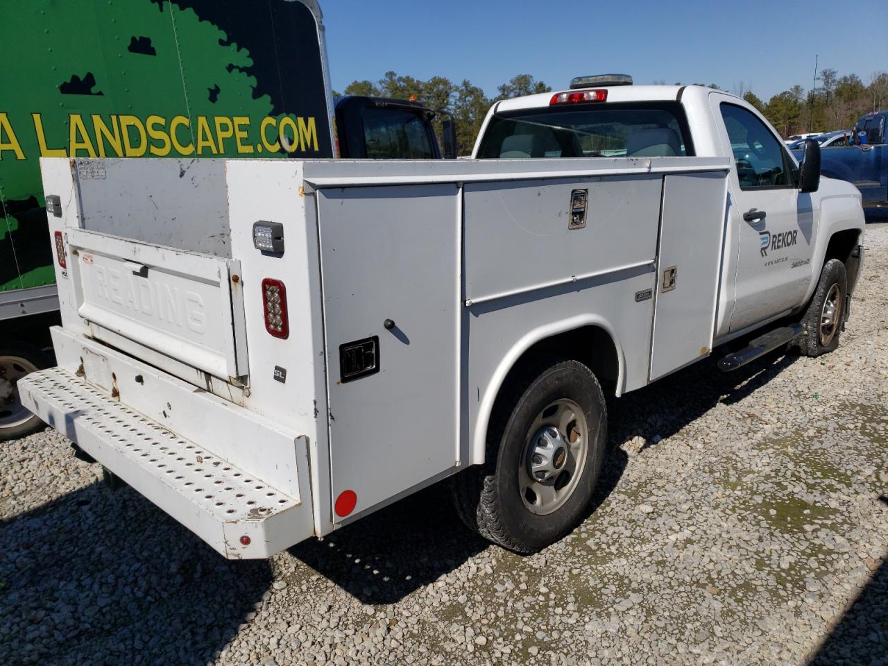 2018 Chevrolet Silverado VIN 1GC0CUEG5JZ227380 Copart auction photo, side damage thumbnail 3