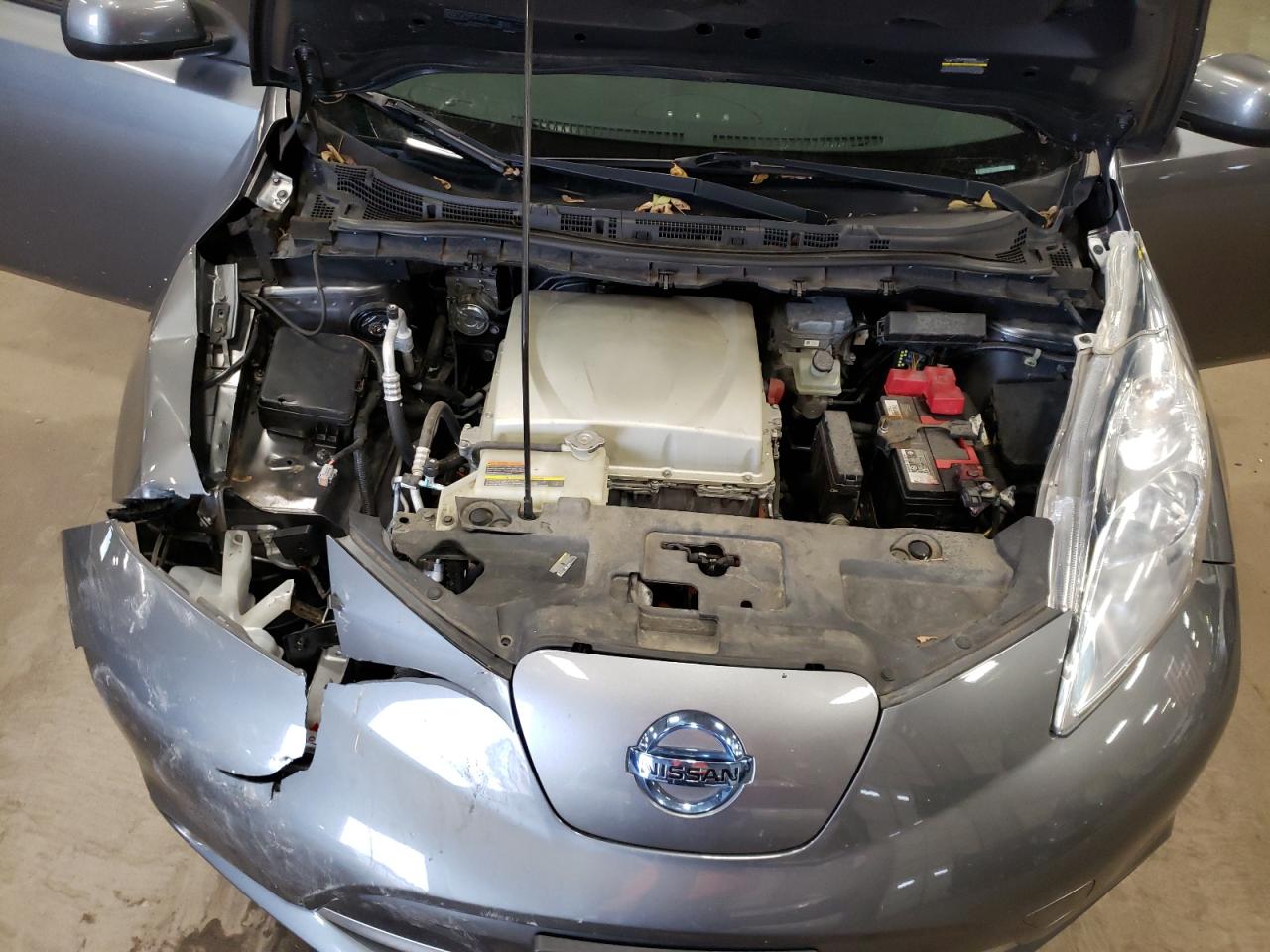 2016 Nissan Leaf VIN 1N4AZ0CP6GC310283 Copart auction photo, front end damage thumbnail 12