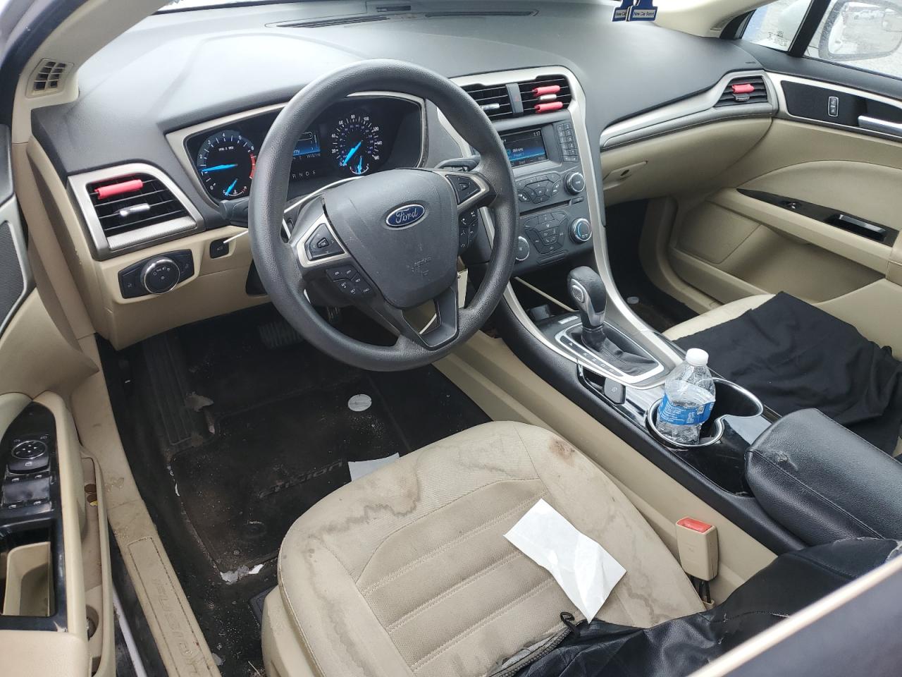 2015 Ford Fusion VIN 3FA6P0H70FR164905 Copart auction photo, front end / side damage thumbnail 8