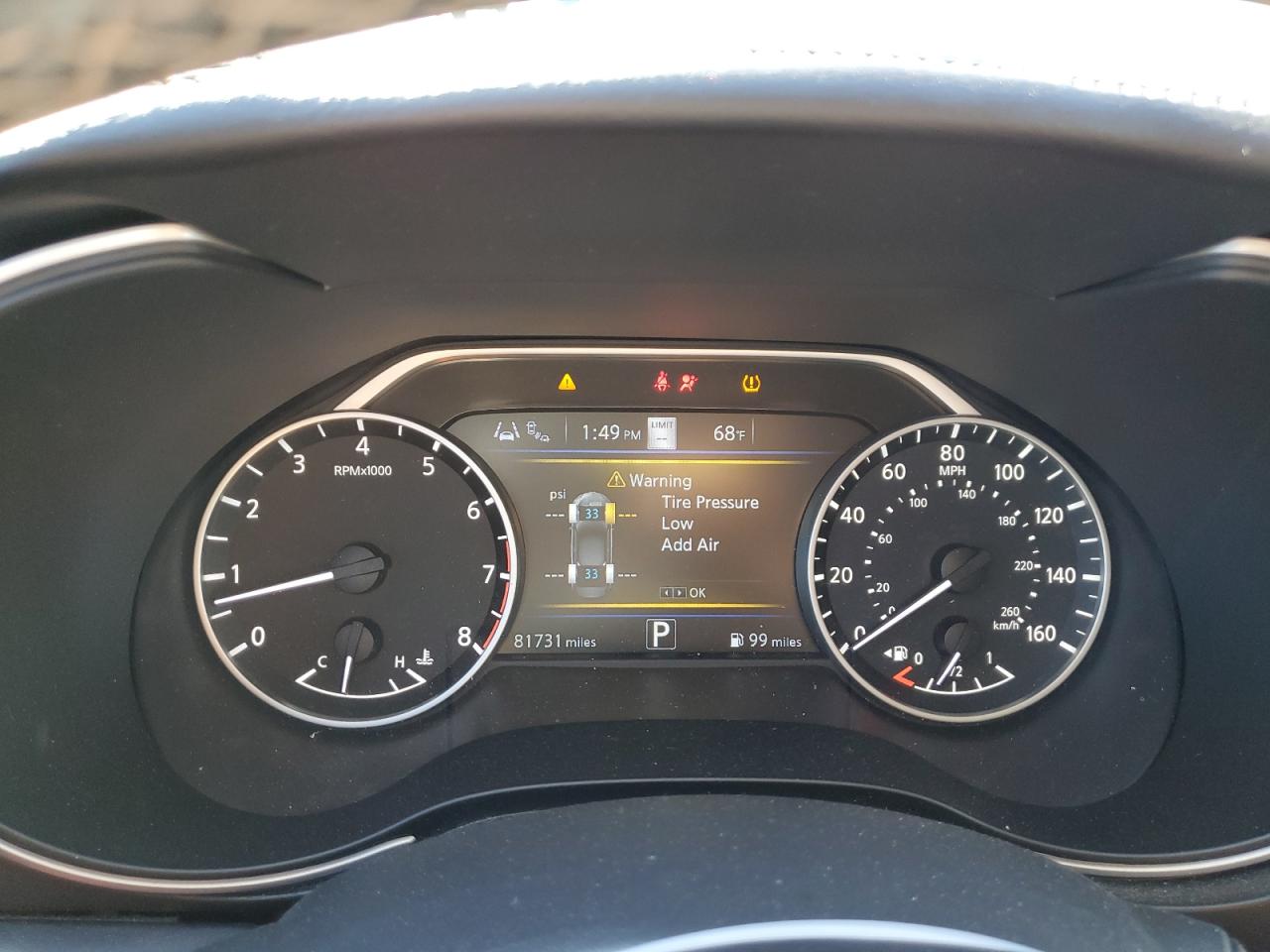 2020 Nissan Maxima VIN 1N4AA6FV1LC373290 Copart auction photo, all over damage thumbnail 9