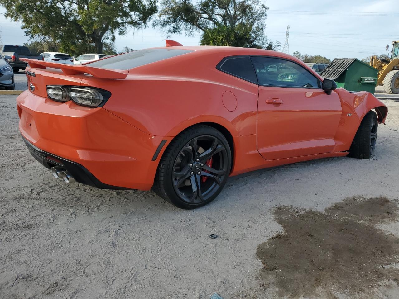 2021 Chevrolet Camaro VIN 1G1FE1R74M0123266 Copart auction photo, front end damage thumbnail 3