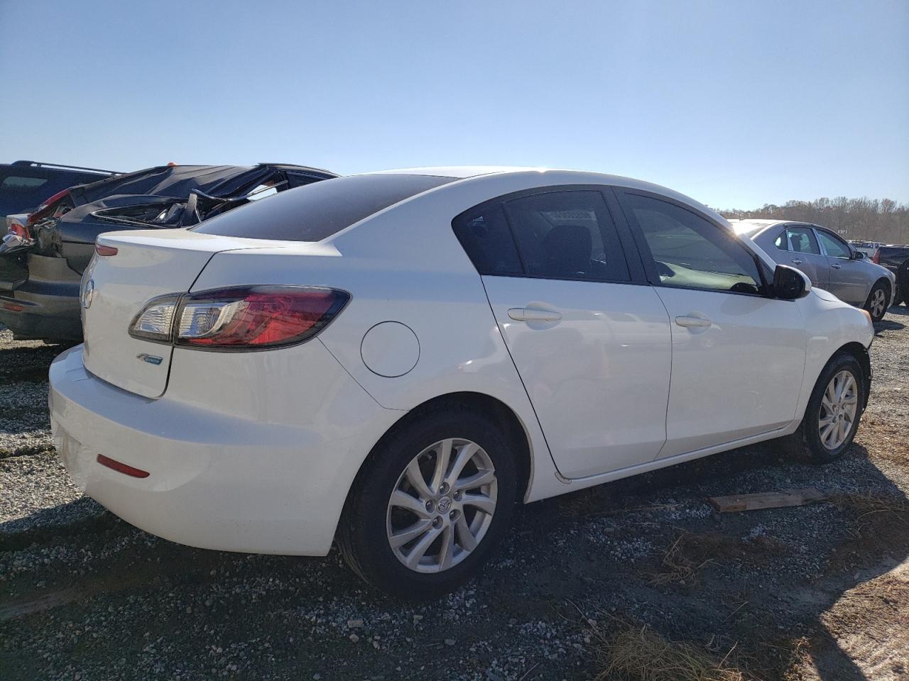 2012 Mazda 3 VIN JM1BL1V76C1630034 Copart auction photo, front end / minor dent/scratches damage thumbnail 3
