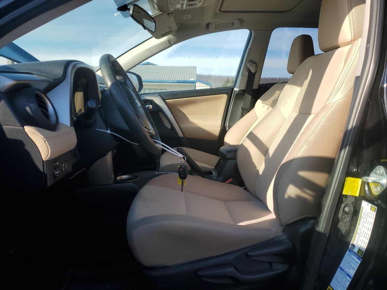 2014 Toyota RAV 4 VIN 2T3RFREV0EW177147 Copart auction photo, front end / side damage thumbnail 7