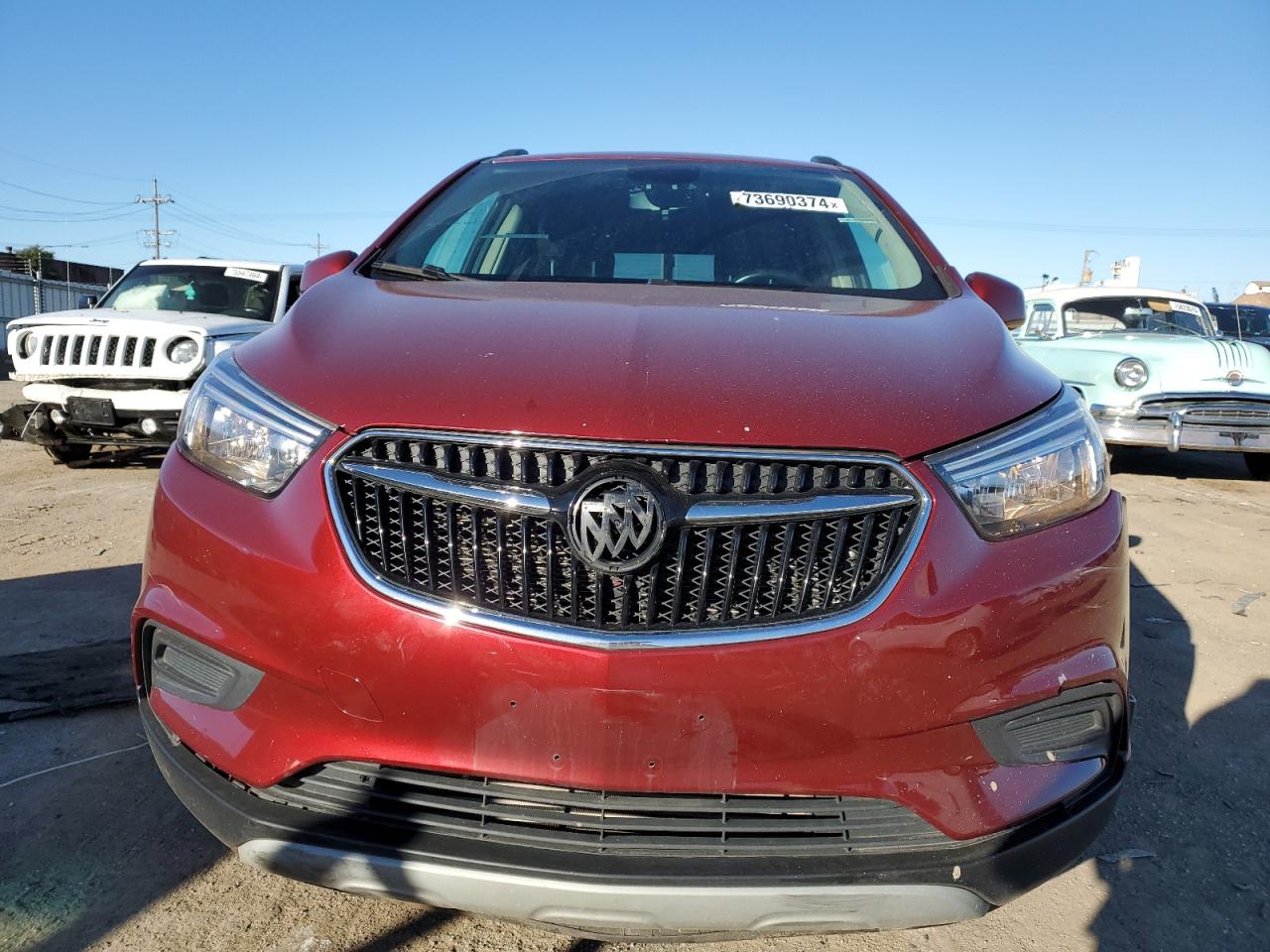 2021 Buick Encore VIN KL4CJESMXMB367029 Copart auction photo, rear end / side damage thumbnail 5