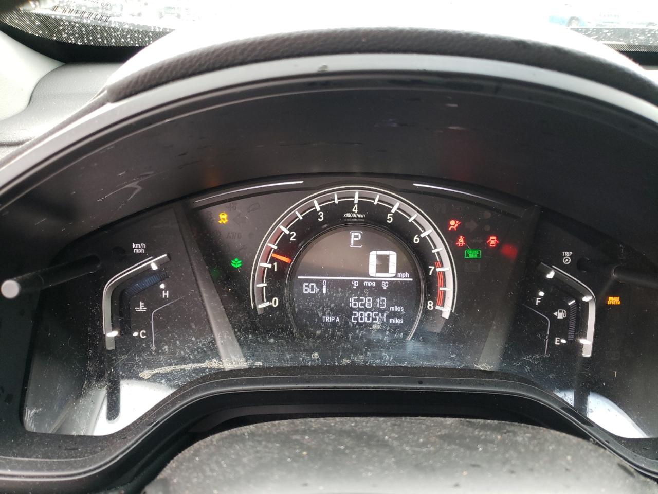 2017 Honda CR-V VIN 5J6RW5H3XHL003588 Copart auction photo, front end damage thumbnail 9