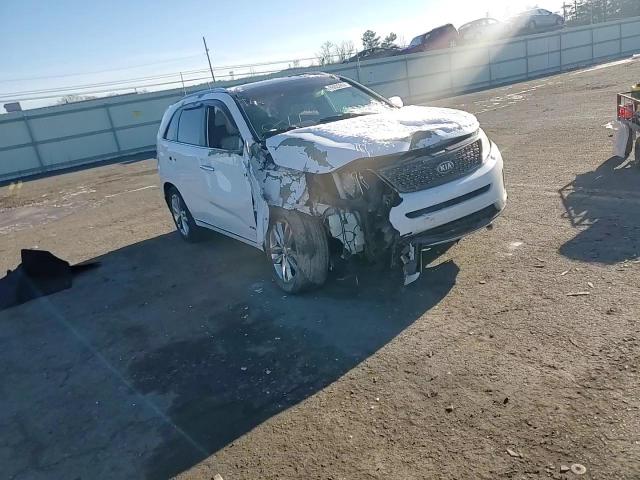 2014 KIA Sorento VIN 5XYKWDA74EG485027 Copart auction photo, all over damage thumbnail 11