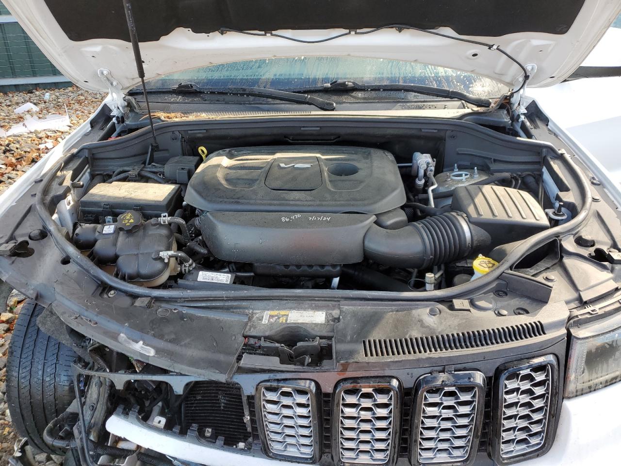 2019 Jeep Grand Cherokee VIN 1C4RJFAG3KC547302 Copart auction photo, front end damage thumbnail 13