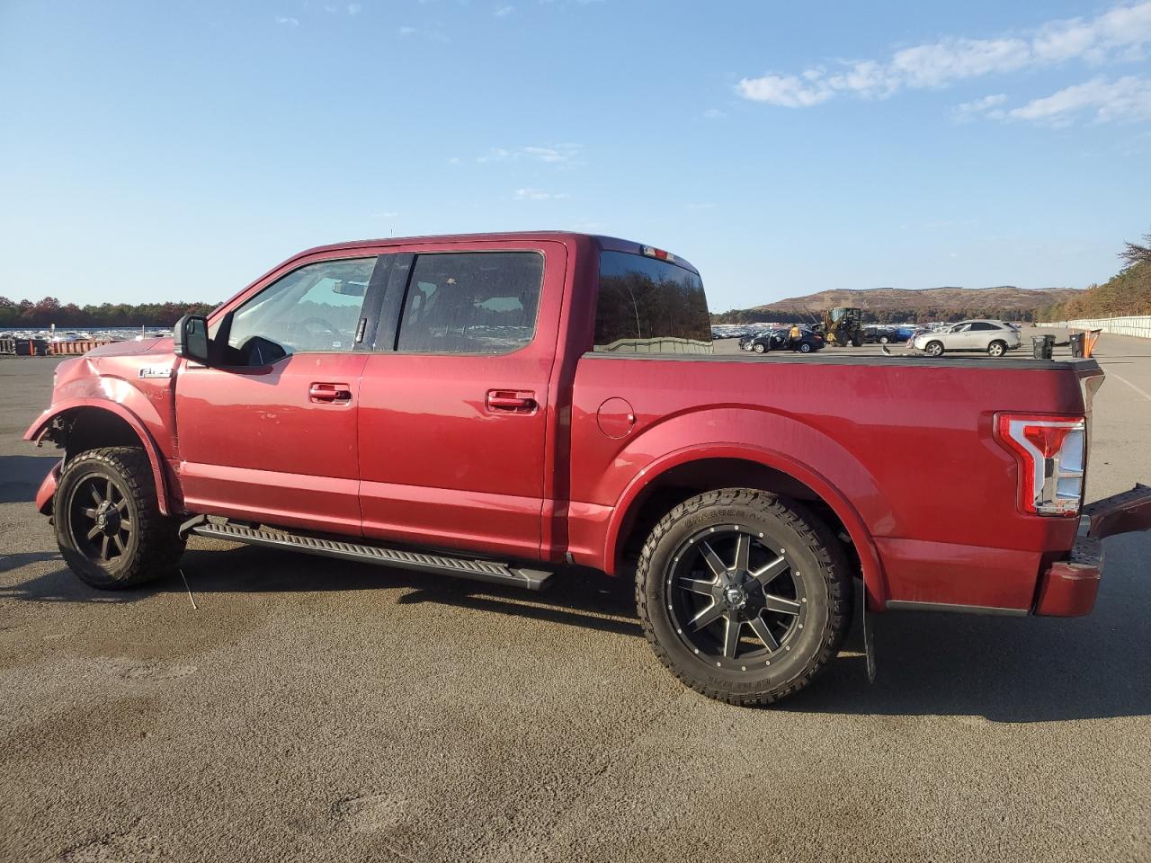 2015 Ford F-150 VIN 1FTEW1EF2FFC82185 Copart auction photo, rear end / front end damage thumbnail 2
