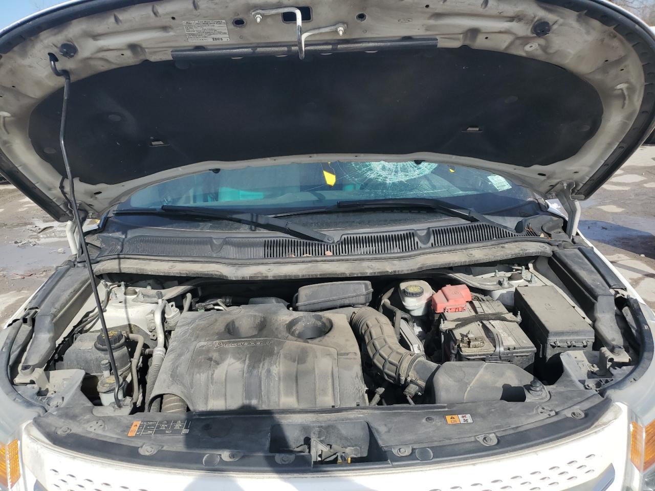 2013 Ford Explorer VIN 1FM5K7F93DGA88050 Copart auction photo, front end damage thumbnail 12