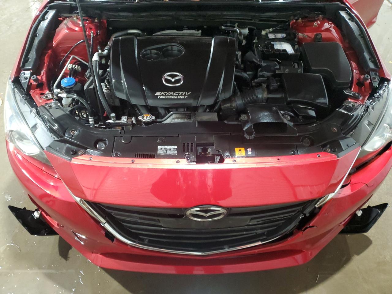 2016 Mazda 3 VIN JM1BM1J78G1328270 Copart auction photo, front end / rear end damage thumbnail 11