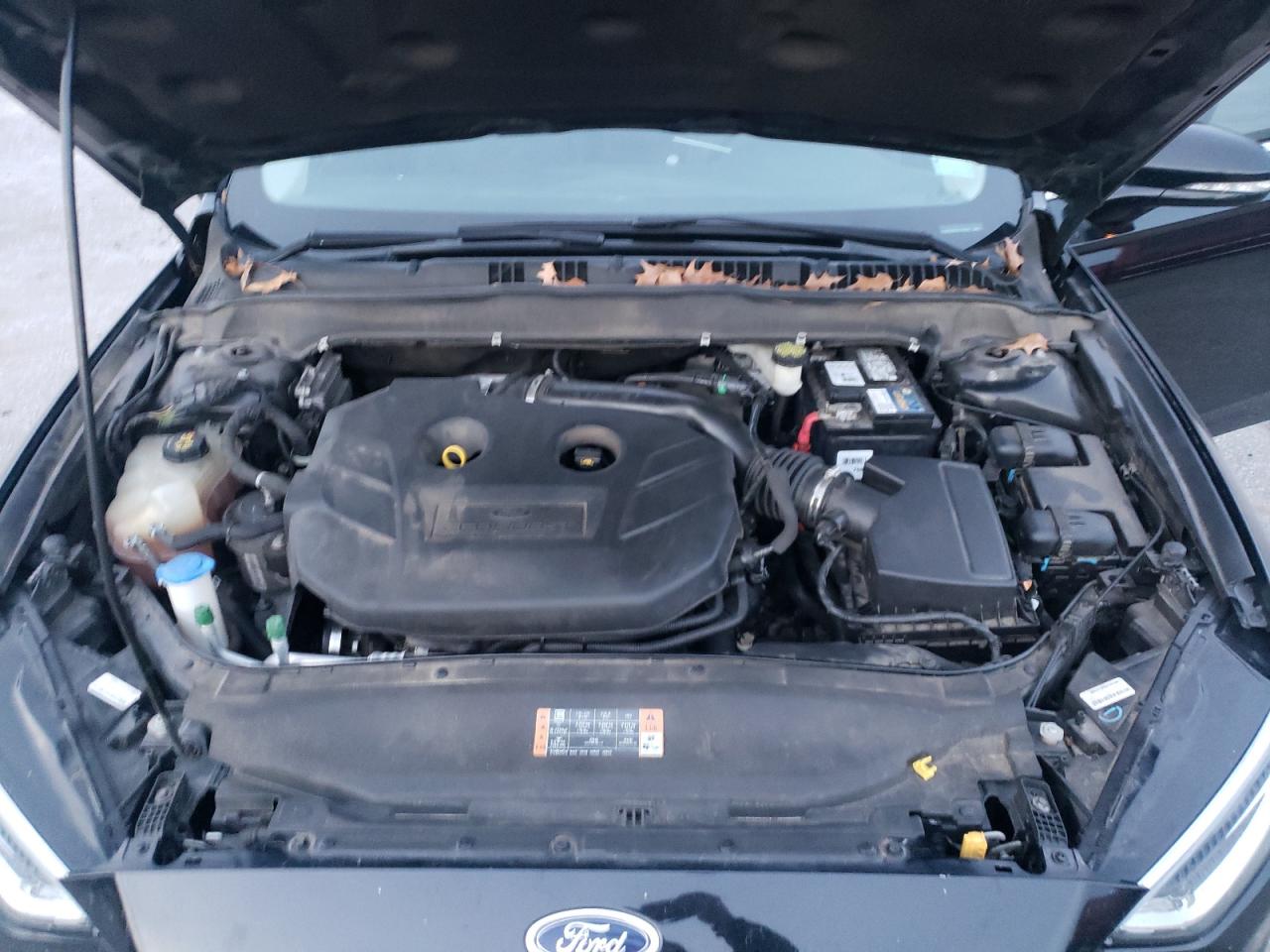 2017 Ford Fusion VIN 3FA6P0K92HR183999 Copart auction photo, rear end / frame damage damage thumbnail 11