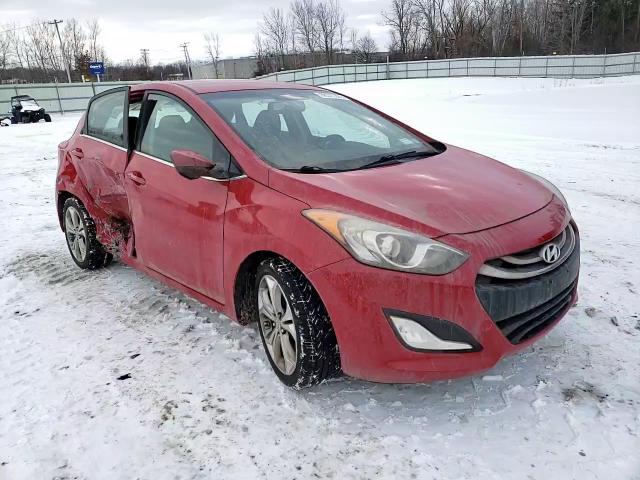 2013 Hyundai Elantra VIN KMHD35LE4DU055848 Copart auction photo, side / rear end damage thumbnail 11