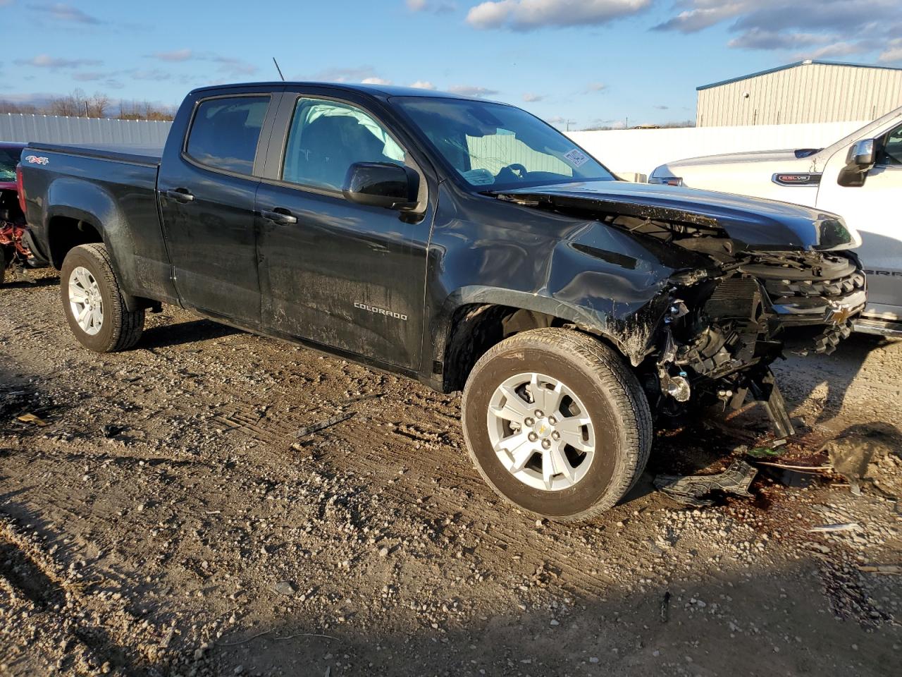2022 Chevrolet Colorado VIN 1GCGTCEN6N1164673 Copart auction photo, front end damage thumbnail 4
