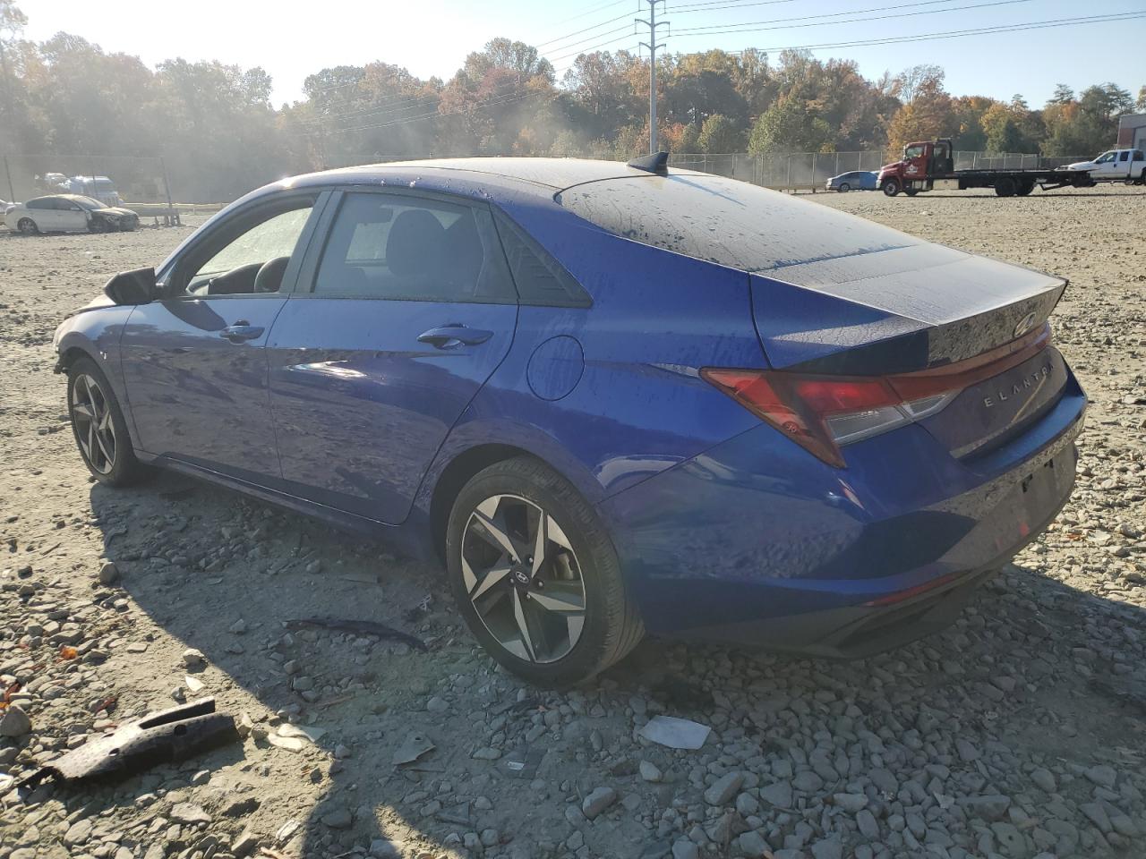 2023 Hyundai Elantra VIN KMHLS4AG3PU412955 Copart auction photo, front end damage thumbnail 2