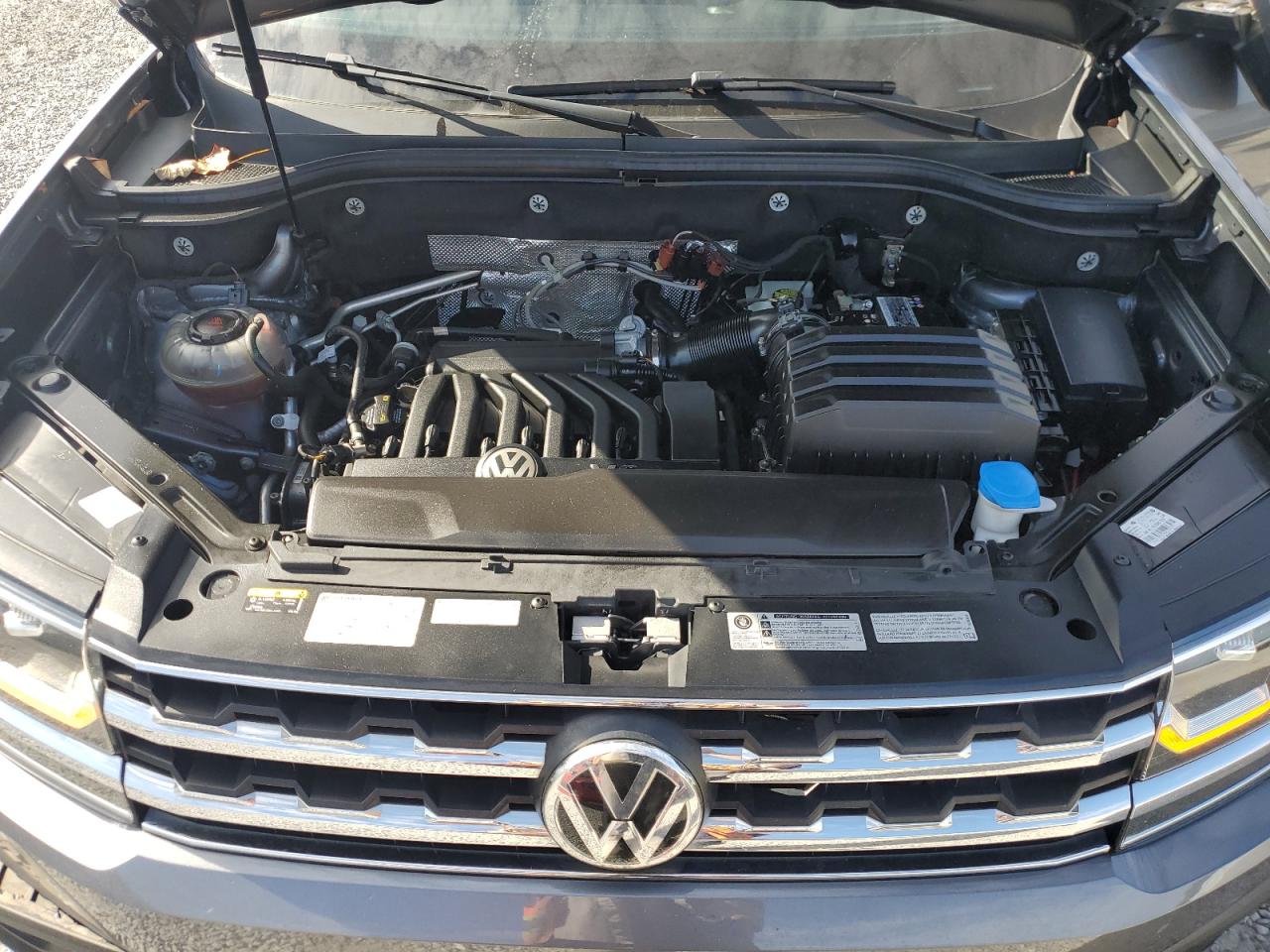 2019 Volkswagen Atlas VIN 1V2LR2CA3KC599625 Copart auction photo, front end / minor dent/scratches damage thumbnail 12