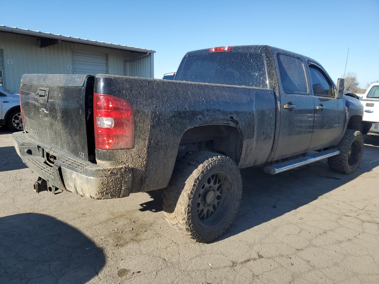 2013 Chevrolet Silverado VIN 1GC1KYC8XDF143166 Copart auction photo, front end damage thumbnail 3