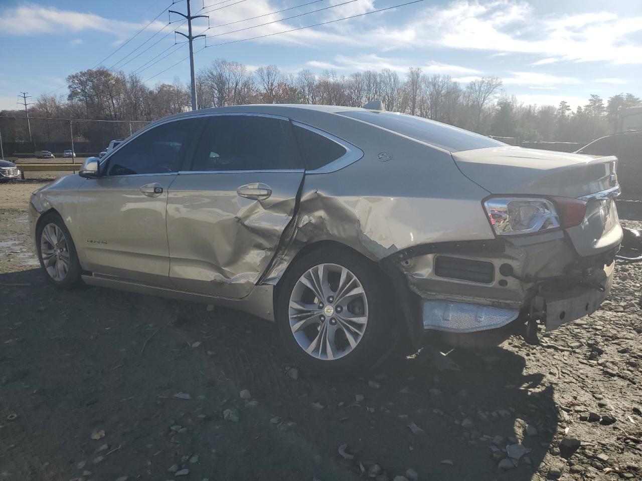 2014 Chevrolet Impala VIN 2G1115SL9E9141001 Copart auction photo, all over / undercarriage damage thumbnail 2