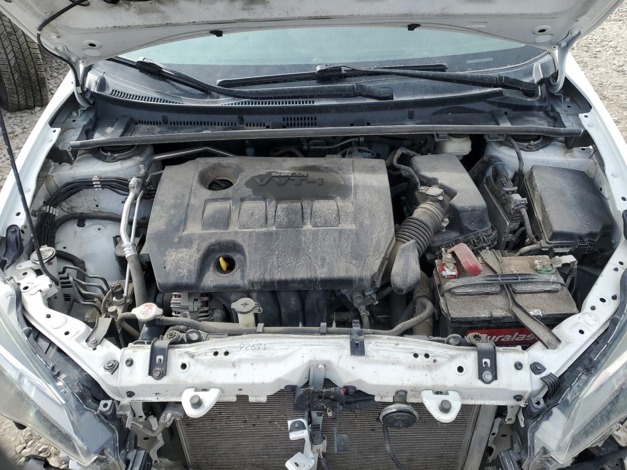 2017 Toyota Corolla VIN 2T1BURHE0HC862024 Copart auction photo, front end damage thumbnail 11